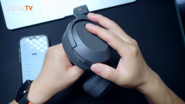 漫步者EDIFIER头戴式降噪无线蓝牙W820NB开箱试用体验 смотреть онлайн