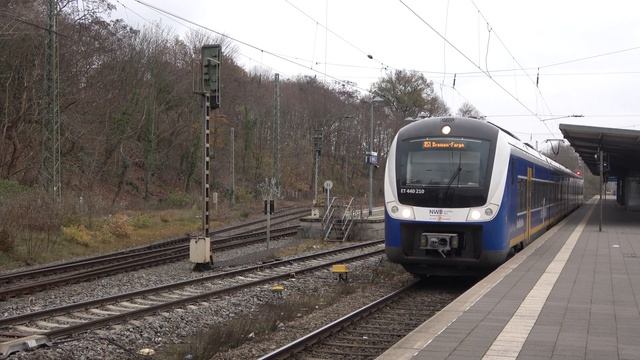 Bahnverkehr in Verden (Aller) ~ Treinen in Verden (Aller) (4K) смотреть онлайн