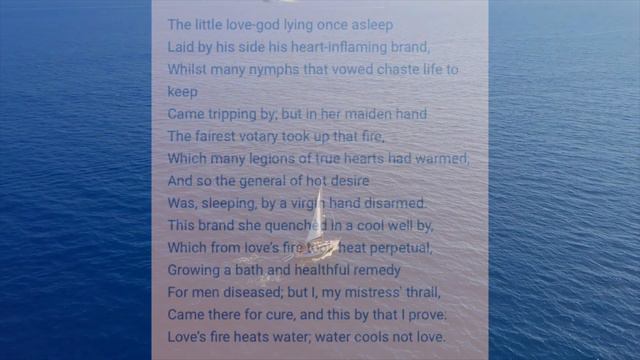 Sonnet 154 by William Shakespeare смотреть онлайн