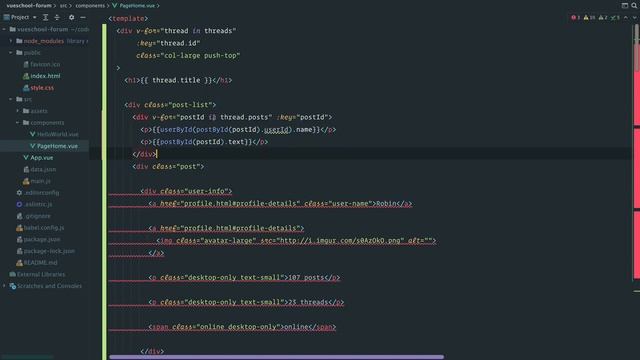 9 Adding styling to Vue components смотреть онлайн
