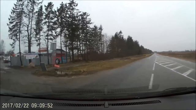 Пример съемки видеорегистратором OnCam T810 смотреть онлайн