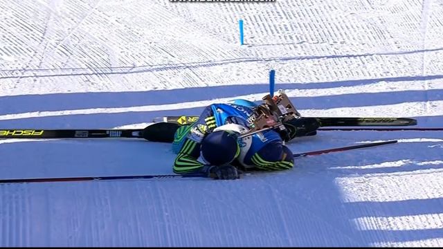 Serhiy Semenov falls down right before finish line (Сергій Олександрович Семенов) смотреть онлайн
