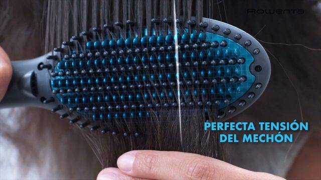 Cepillo alisador Power Straight de Rowenta | ¿No tienes tiempo para alisarte el pelo? смотреть онлайн