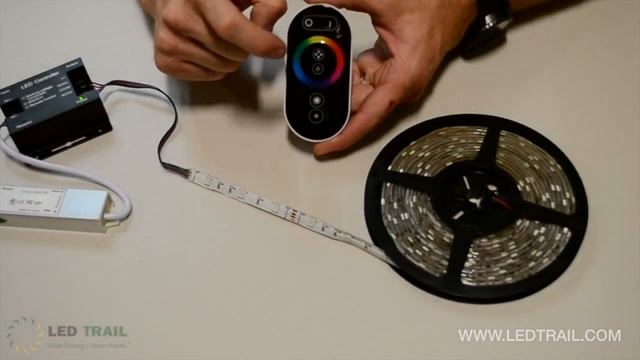 How to use LED Strip Lights and RGB Touch Controller from LED Trail смотреть онлайн