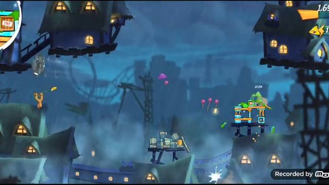 Angry Birds 2 King Pig Panic! Level 1 Fail смотреть онлайн