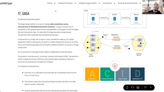 17- Microservices design patterns : SAGA design Pattern смотреть онлайн