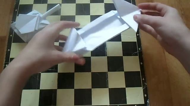 как сделать танк из бумаги очень просто смотреть онлайн