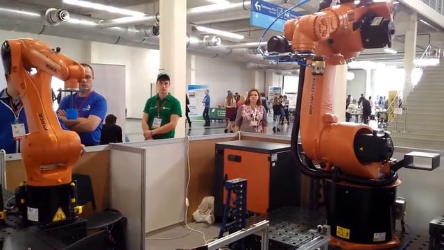 Роботы KUKA Сборка Беспилотного Летательного Аппарата (БПЛА)