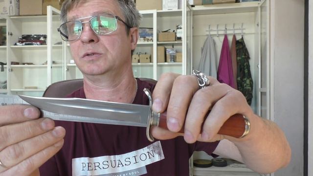 Ножи "Миротворческие силы" и "Знамя победы". Мастерская "СЛОН & Ко." смотреть онлайн