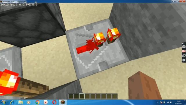 Minecraft Magic Floor with 8 hidden block swappers (sorry for lag) смотреть онлайн