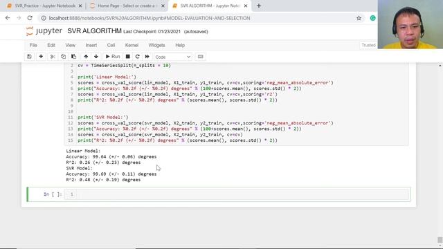 #7.8. SUPPORT VECTOR REGRESSION | END-TO-END MACHINE LEARNING PROJECT in PYTHON | Home Appliances смотреть онлайн