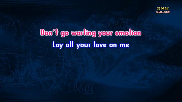 ♫ Lay All Your Love On Me by Abba ♫ KARAOKE VERSION ♫ смотреть онлайн