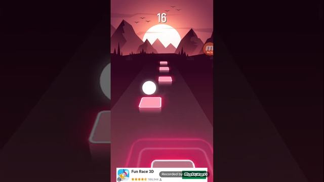 Прохождение уровней игры Tiles hop смотреть онлайн