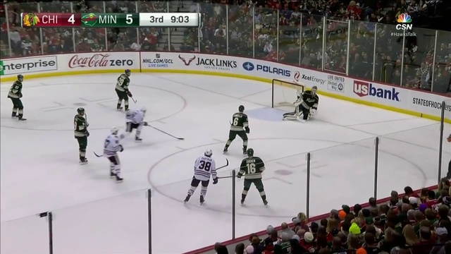 NHL 2015-16. Chicago Blackhawks - Minnesota Wilds . 3 тайм. | НХЛ. 31.10.2015 смотреть онлайн