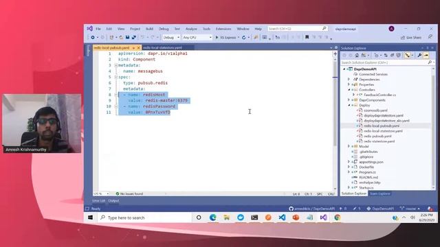 .NET Dev Summit 2020 | Let us DAPR! | Amresh Krishnamurthy смотреть онлайн