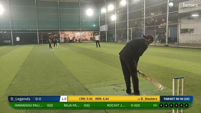 Live Cricket Match | D_Masters vs D_Legends | 29-Feb-24 08:21 PM 10 | Dugout T_10 2024 | CricHeroes смотреть онлайн