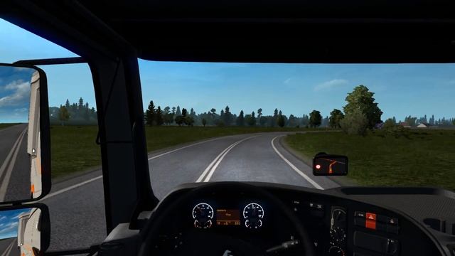ETS 2 Суровая Беларусь из г. Барановичи в г. Слуцк смотреть онлайн