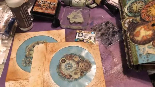 White Rose Wednesday: Junk journal w/ me & the White Rose Crafts junk journal kit #junkjournal Pt 2 смотреть онлайн