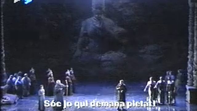 Turandot - Puccini - Barcelona 1999. PART 4. Act. 1. Non piangere Liù. смотреть онлайн
