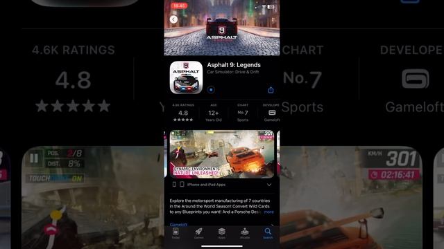 Как установить Асвальт 9 на Айфон в России смотреть онлайн