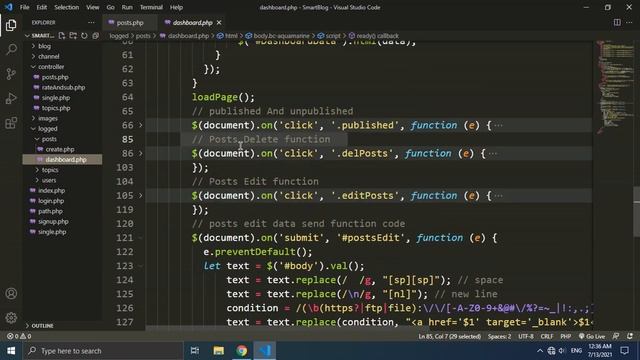 SmartBlog post delete for related data delete atomatic in php part #20 смотреть онлайн