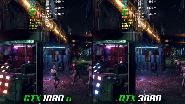 GTX 1080 Ti vs. RTX 3080 | How Big is The Difference? смотреть онлайн