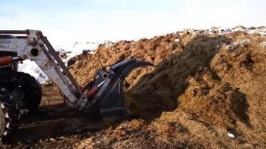 Ковш-захват универсальный на МТЗ, для силоса, бревен и тд