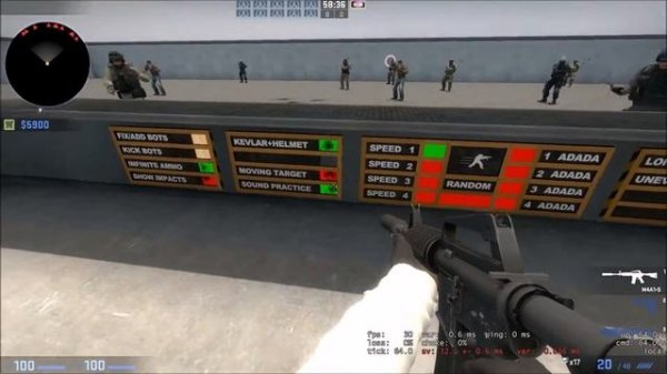 CS:GO Aim Botz map