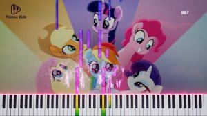 A True, True Friend - My Little Pony: Friendship is Magic - Piano