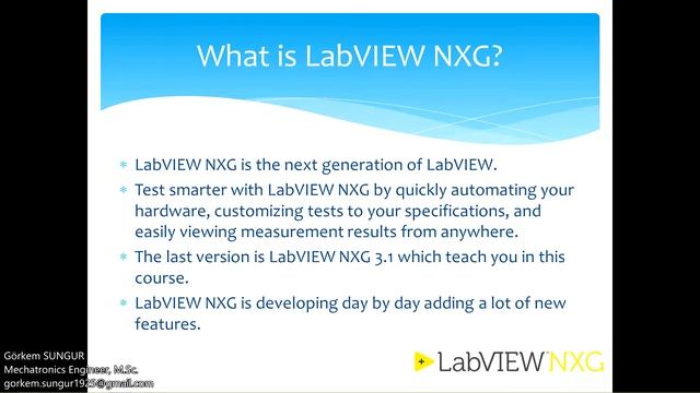 Introduction to LabVIEW NXG Tutorial смотреть онлайн
