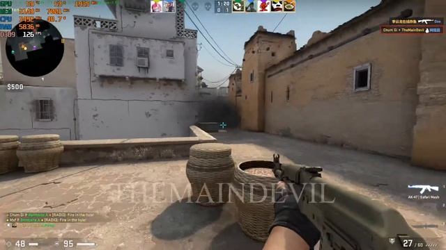 GeForce RTX 2060  Intel Core i7-2600 Test on CSGO 1080p Benchmark