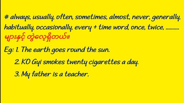 Lesson - 22 - Simple Present Tense (V1,V1(s,es)) смотреть онлайн