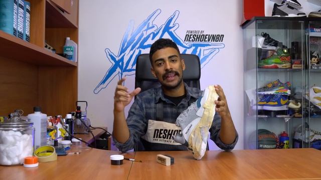 Balenciaga Triple S Yeezy Wave Runner inspired custom by Vick Almighty | Reshoevn8r смотреть онлайн