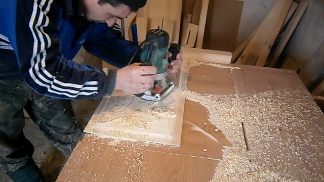 Резьба по дереву Начинаю делать сервант. смотреть онлайн