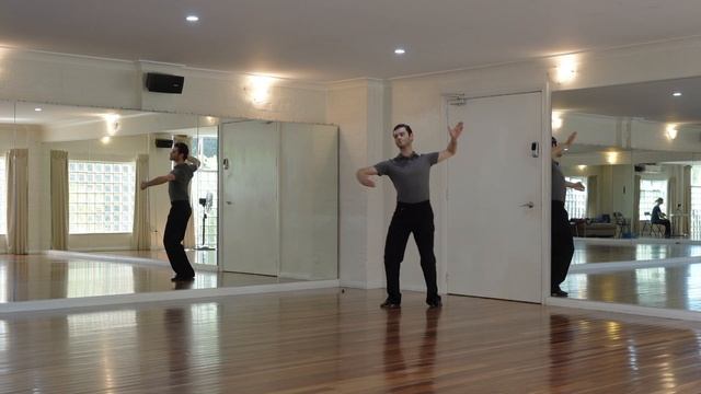 Running Weave from Promenade Position - Slow Waltz смотреть онлайн