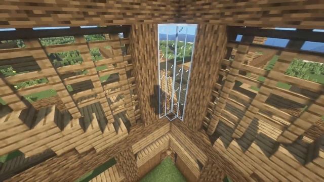 Minecraft: как построить круговую базу с фермой смотреть онлайн