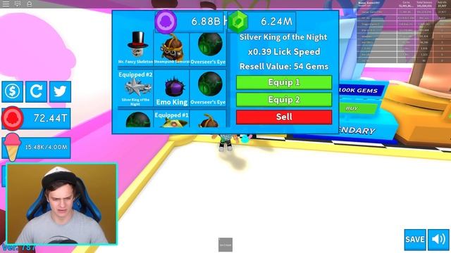 НОВЫЕ ПИТОМЦЫ и ШАПКИ в Симуляторе МОРОЖЕНОГО !!! Roblox смотреть онлайн