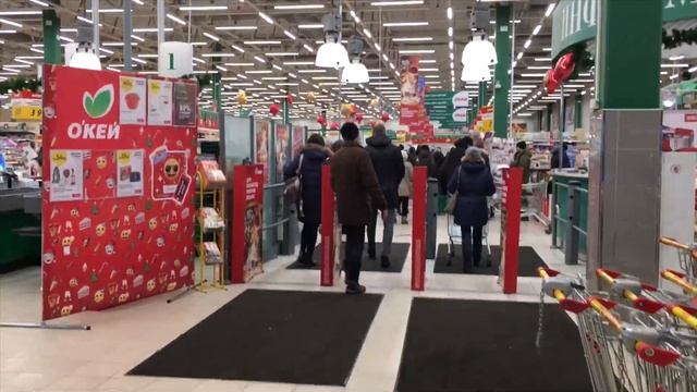 Первый день января 2020г. Поход за вкусняшками. Окей закрыт смотреть онлайн