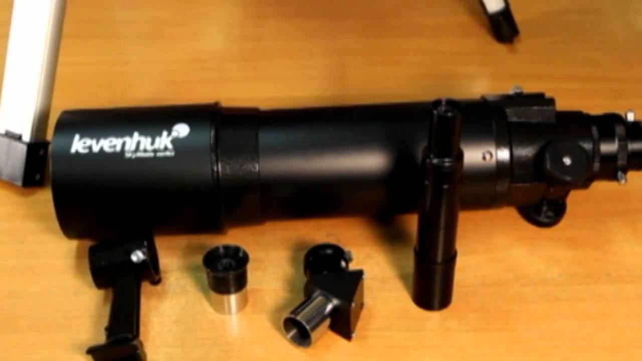 Телескоп Levenhuk SkyMatic 105 GTA – сборка телескопа с автонаведением смотреть онлайн