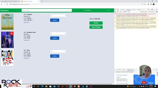 FuelPHP 1.8 E-Commerce Introductory Project - Part 16 --- Simple Javascript Cart Manipulation смотреть онлайн