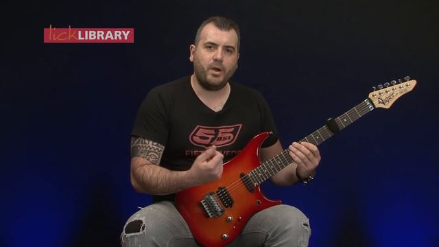 Richard Daude | Guitar Lick Lesson | C Major Shred смотреть онлайн