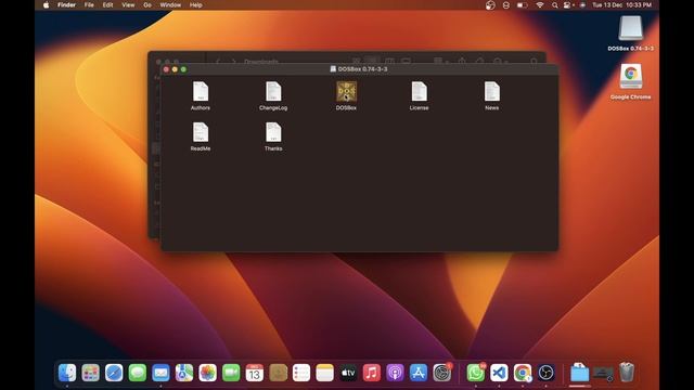 DosBox Installation In MAC