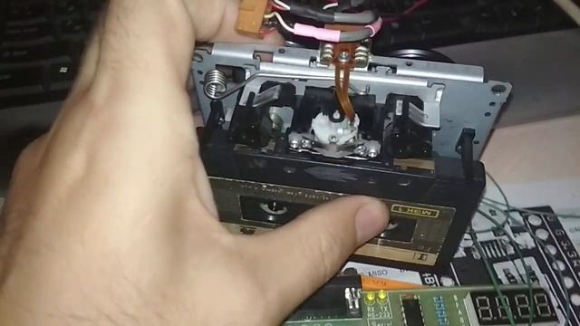 Электронное управление лентопротяжным механизмом от магнитофона (продолжение) смотреть онлайн