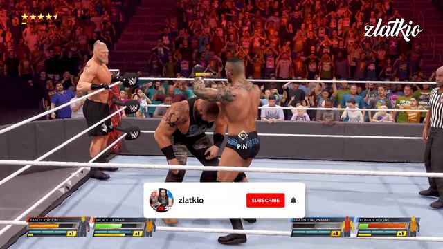 WWE Randy Orton & Brock Lesnar vs. Roman Reigns & Braun Strowman - WWE Tag Team Match 2022 🔥🔥 смотреть онлайн