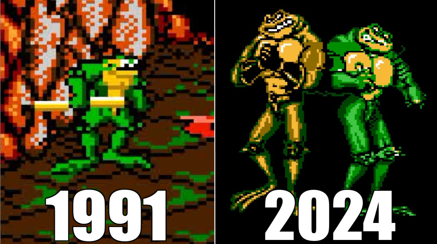 Эволюция серии игр Battletoads [1991-2024] смотреть онлайн