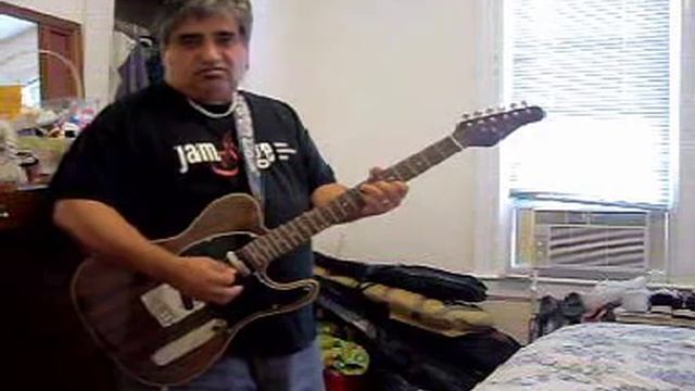 At home demo of the Jay Turser Rosewood Telecaster смотреть онлайн