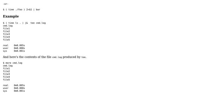 How can I redirect `time` output and command output to the same pipe? (3 Solutions!!) смотреть онлайн