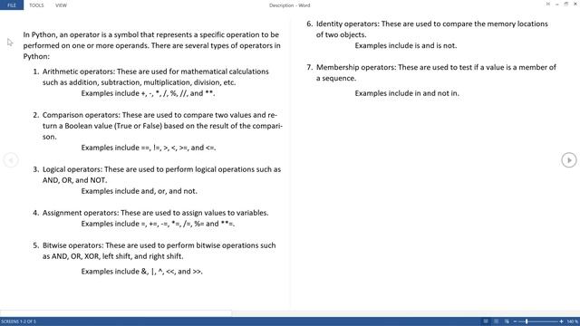 OPERATOR IN PYTHON| Python Videos For Beginners In Urdu #13 смотреть онлайн