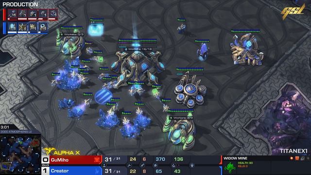 StarCraft 2 - CREATOR vs GUMIHO! - 2022 GSL S1: Qualifier смотреть онлайн