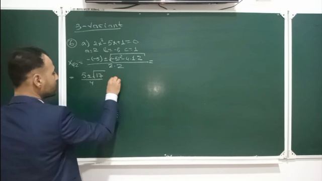 9-sinf Matematika Imtihon Bilet Javoblari(3-variant)